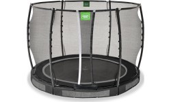 Грунтовой батут EXIT Allure Premium ø305 см, чёрный