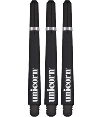 Dart Shafts Unicorn Gripper 4 Black Long – 3-Pack