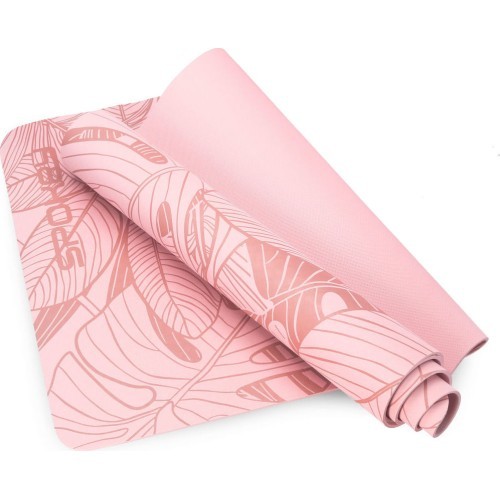 Fitness and yoga mat 183x61x0,4 cm Spokey LEAF