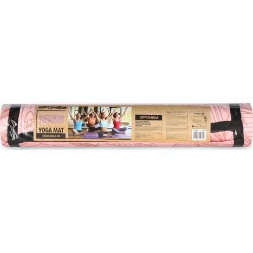 Fitness and yoga mat 183x61x0,4 cm Spokey LEAF