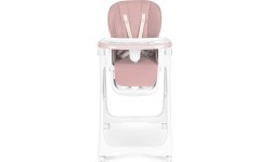 Feeding chair height adjustment eco leather straps double tray