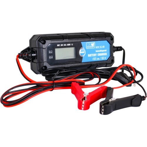 CHARGER WITH LCD DISPLAY 6V I 12V