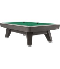 Billiard Table, Pool, Mr-Sung ACURRA by Rasson, 9 ft., Grey (Sarum Strand), Simonis 760 gelbgrün
