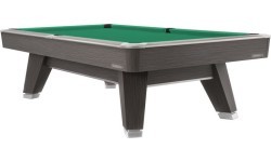 Бильярдный стол Pool Mr-Sung ACURRA by Rasson, 9 ft, серый (Sarum Strand), Simonis 760 жёлто-зелёный