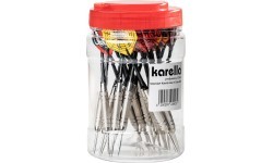 Karella steel tip darts 19 grams 24 pieces