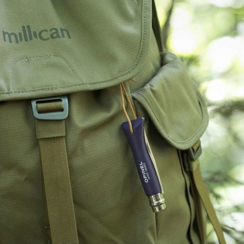 Opinel Colorama 06 inox purple knife with thong