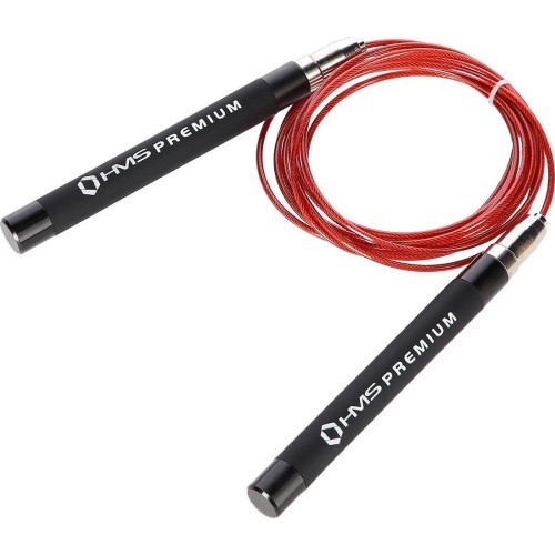 Speed Jump Rope HMS SK60, Black-Red