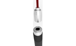 Speed Jump Rope HMS SK60, Black-Red
