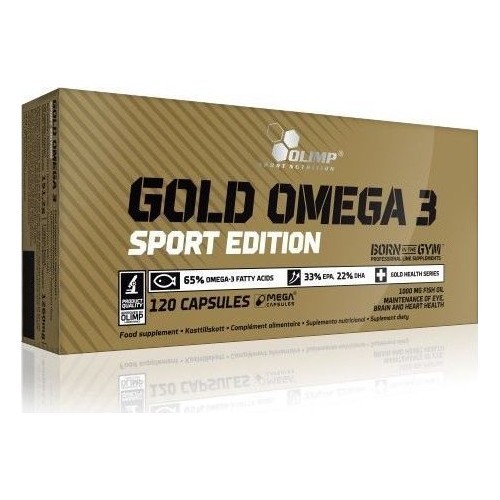Olimp Gold Omega 3 Sport Edition, 120 капсул