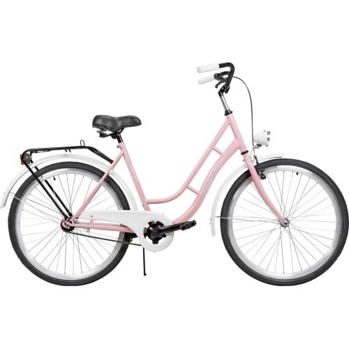 AZIMUT Retro 26" 2025 bicycle light pink