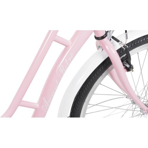 AZIMUT Retro 26" 2025 bicycle light pink