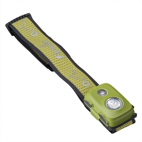 Fenix HL16 žibintuvėlis ant galvos, šviesiai žalias LED