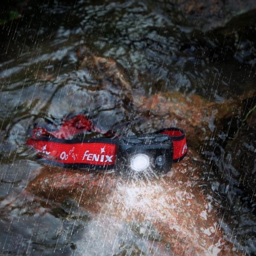 Fenix HL16 light green headlamp LED flashlight