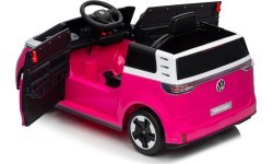 Электромобиль Volkswagen ID Buzz, розовый