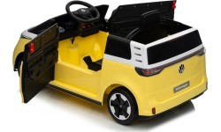 Электромобиль Volkswagen ID. Buzz, жёлтый