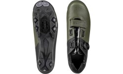 FORCE Virtuoso MTB/Gravel shoes, size 39 (black/green)