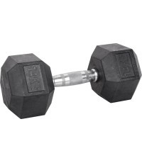 Hex Dumbbell inSPORTline Hexsteel 14 kg