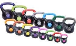 Vinilinė gira su cemento užpildu inSPORTline Vin-Bell Dark 10 kg