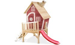 EXIT Fantasia 300 wooden playhouse - red