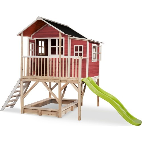 EXIT Loft 550 wooden playhouse - red