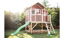 EXIT Loft 550 wooden playhouse - red