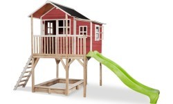 EXIT Loft 750 wooden playhouse - red