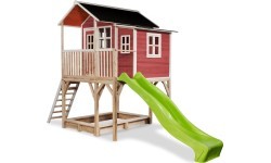 Деревянный игровой домик EXIT Loft 750 - красный