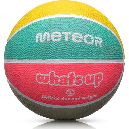 Krepšinio kamuolys Meteor What's Up - Pastelinė