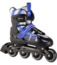 NH18366A 2IN1 IN-LINE SKATES/HOCKEY ICE SKATES - Dark blue