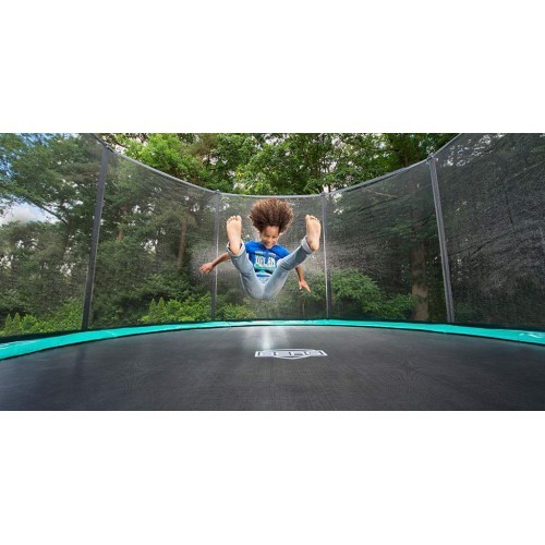 Trampoline Set BERG Favorit Regular 430 Green + Safety Net Comfort