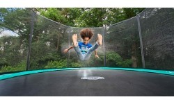 Trampoline Set BERG Favorit Regular 430 Green + Safety Net Comfort