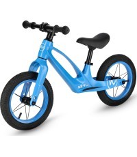 RB901 LED BALANCING BIKE 12‘’ INFLATABLE WHEELS BLUE NILS FUN