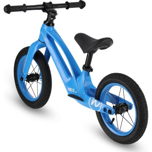 RB901 LED BALANCING BIKE 12‘’ INFLATABLE WHEELS BLUE NILS FUN