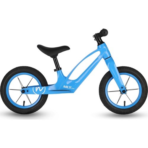 RB901 LED BALANCING BIKE 12‘’ INFLATABLE WHEELS BLUE NILS FUN