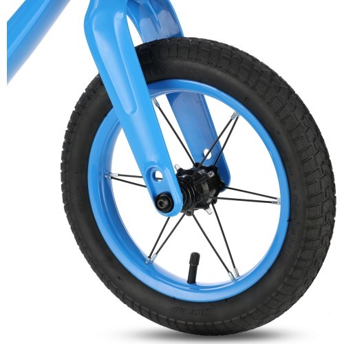 RB901 LED BALANCING BIKE 12‘’ INFLATABLE WHEELS BLUE NILS FUN