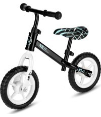 RB134 BALANCE BIKE BLACK 10'' WHEELS NILS FUN