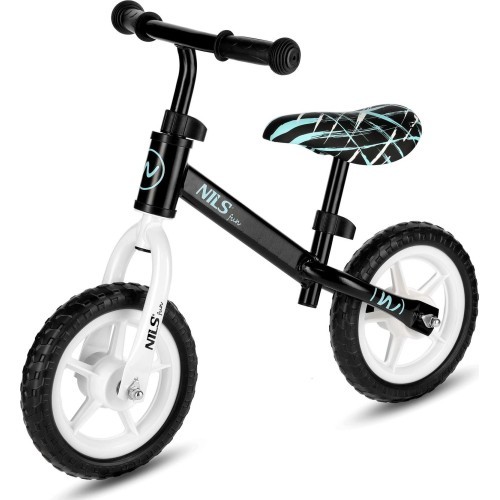 RB134 BALANCE BIKE BLACK 10'' WHEELS NILS FUN