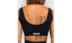 Venum Sculpt ilgesnė sportinė liemenėlė – juoda/balta