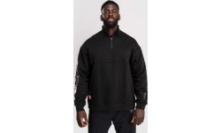 Venum Eclipse Half-Zip Sweatshirt - Black/Ivory