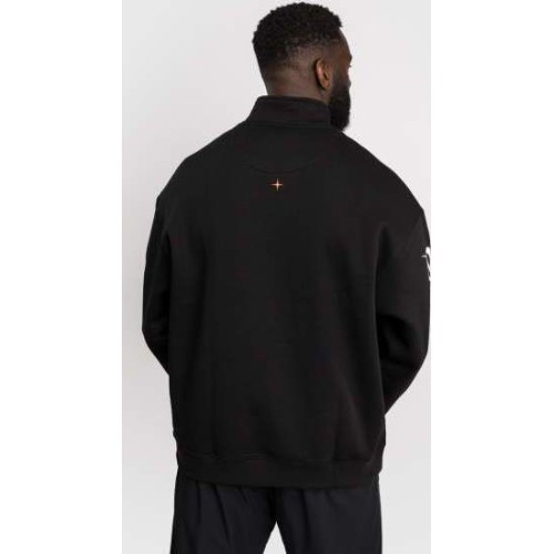 Venum Eclipse Half-Zip Sweatshirt - Black/Ivory