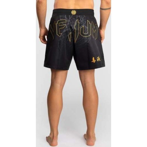 Venum Serpenti MMA šortai – juoda/sidabrinė/auksinė
