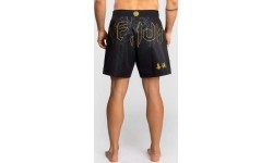 Venum Serpenti Fight Shorts - Black/Silver/Gold