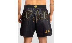 Venum Serpenti Fight Shorts - Black/Silver/Gold