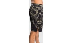 Venum Invader Fight Shorts - Black/Sand