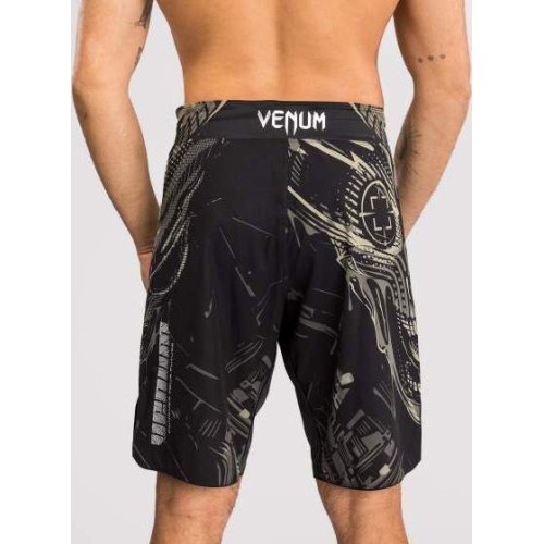 Venum Invader Fight Shorts - Black/Sand