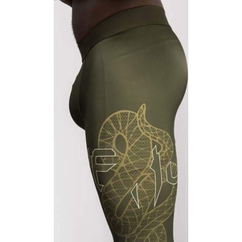 Леггинсы Venum Serpenti, Khaki/Bronze/Ivory
