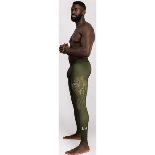 Леггинсы Venum Serpenti, Khaki/Bronze/Ivory