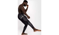 Компрессионные леггинсы Venum Eclipse Black/Ivory