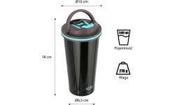 Термокружка Nils Camp NCB18, черная