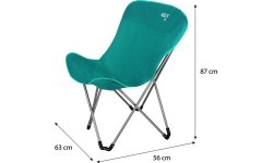 Зеленый кемпинговый стул NILS CAMP NC3051